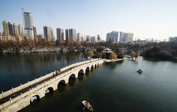 合肥市逍遙津、杏花公園水環(huán)境治理工程順利通過竣工驗(yàn)收